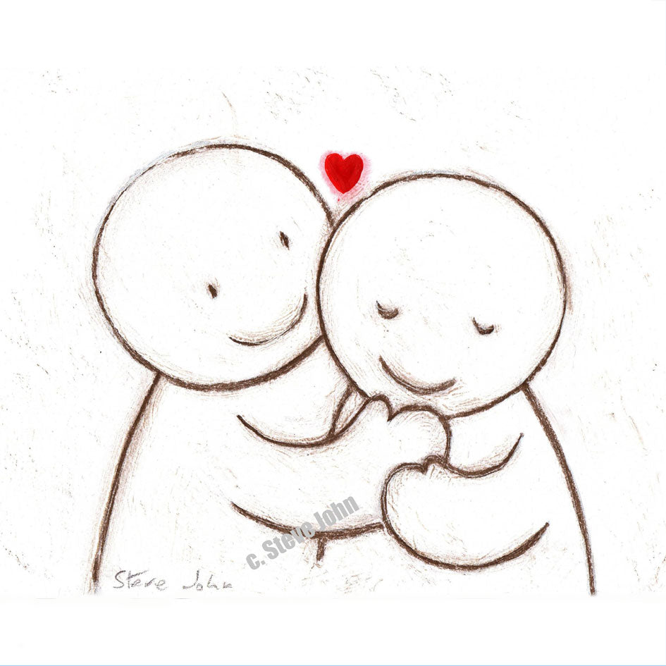 Hugs Artwork 1 small, Unframed (Copy)