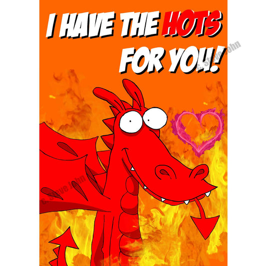 I have the Hots for you! card
