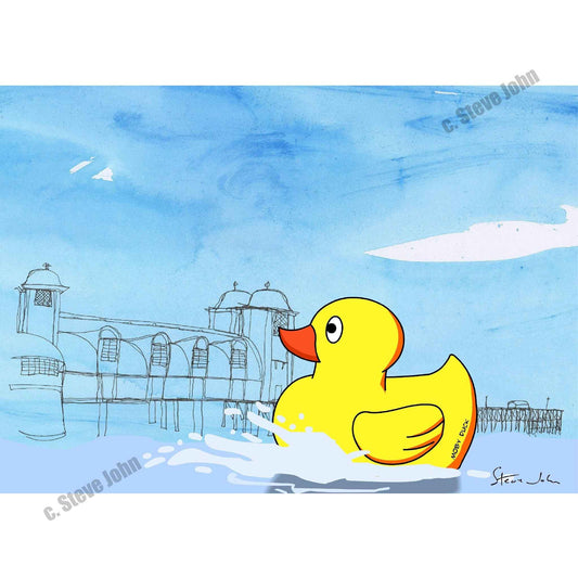 'Moby Duck' Card