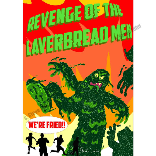 Revenge of the Laverbread Men card