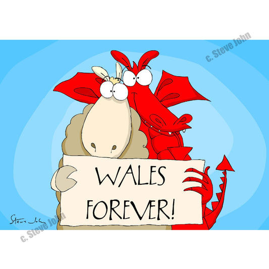 Wales Forever! card
