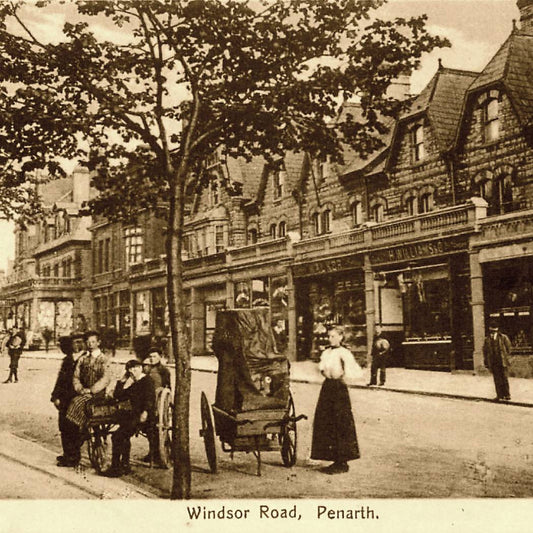 Windsor Road Penarth coaster