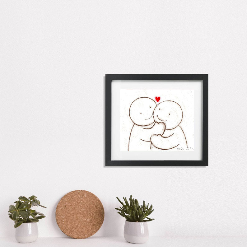Hugs Artwork 7 small, Unframed