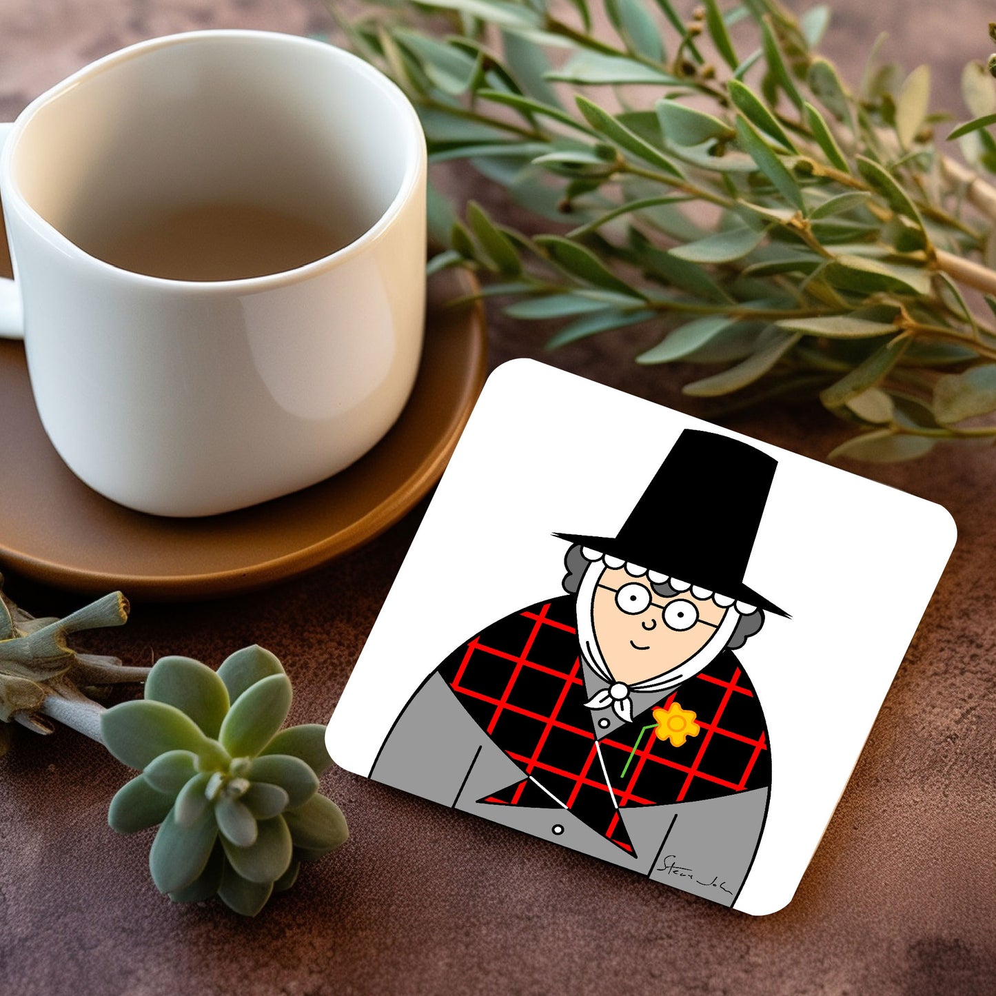 Welsh Lady coaster