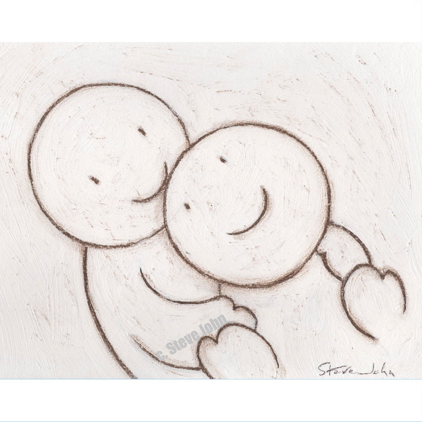 Hugs Artwork 11 small, Unframed