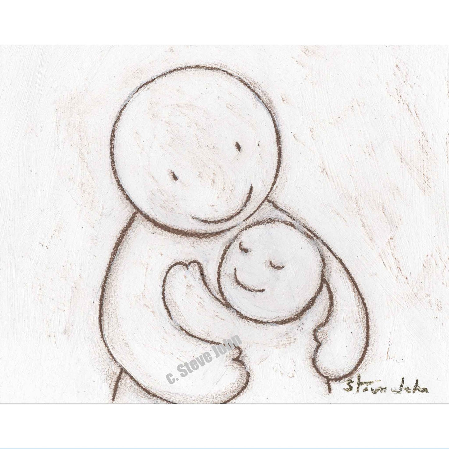 Hugs Artwork 4 small, Unframed