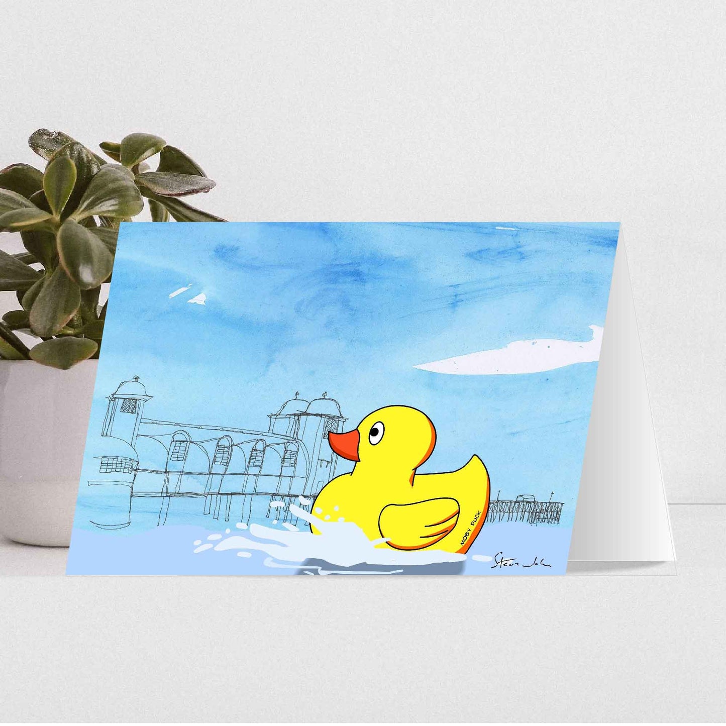 'Moby Duck' Card