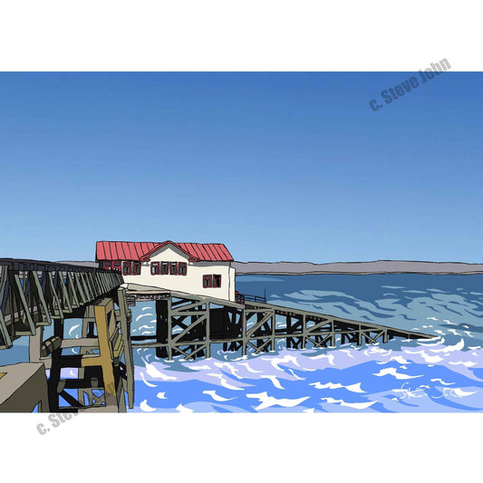 'Mumbles Lifeboat Station' Card