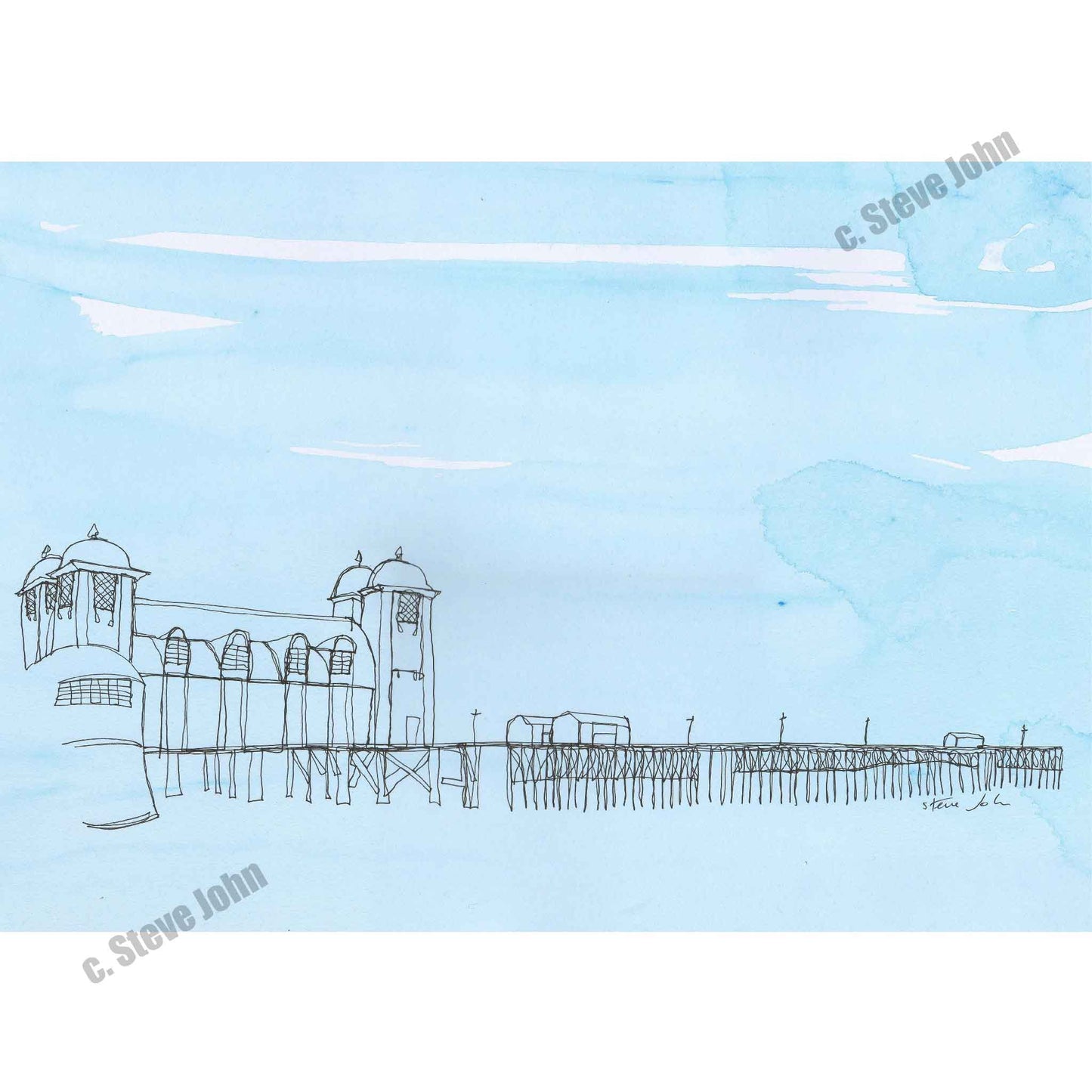 'Penarth Pier 1' Card