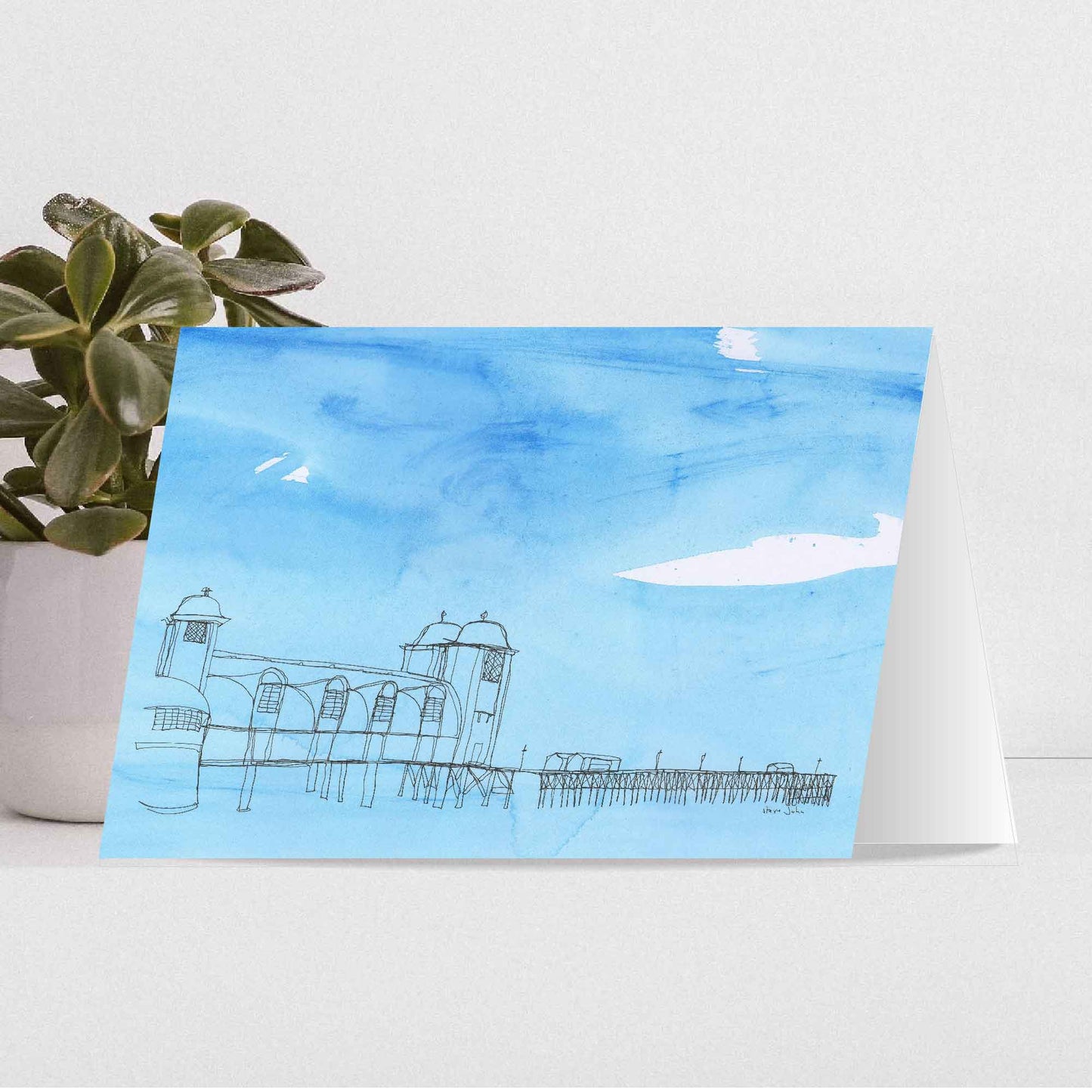 'Penarth Pier 2' Card