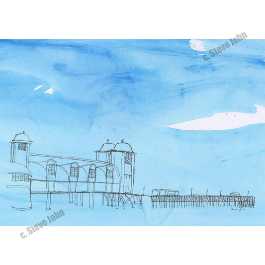 'Penarth Pier 2' Card