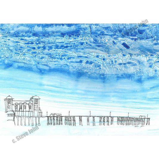 'Penarth Pier 4' Card