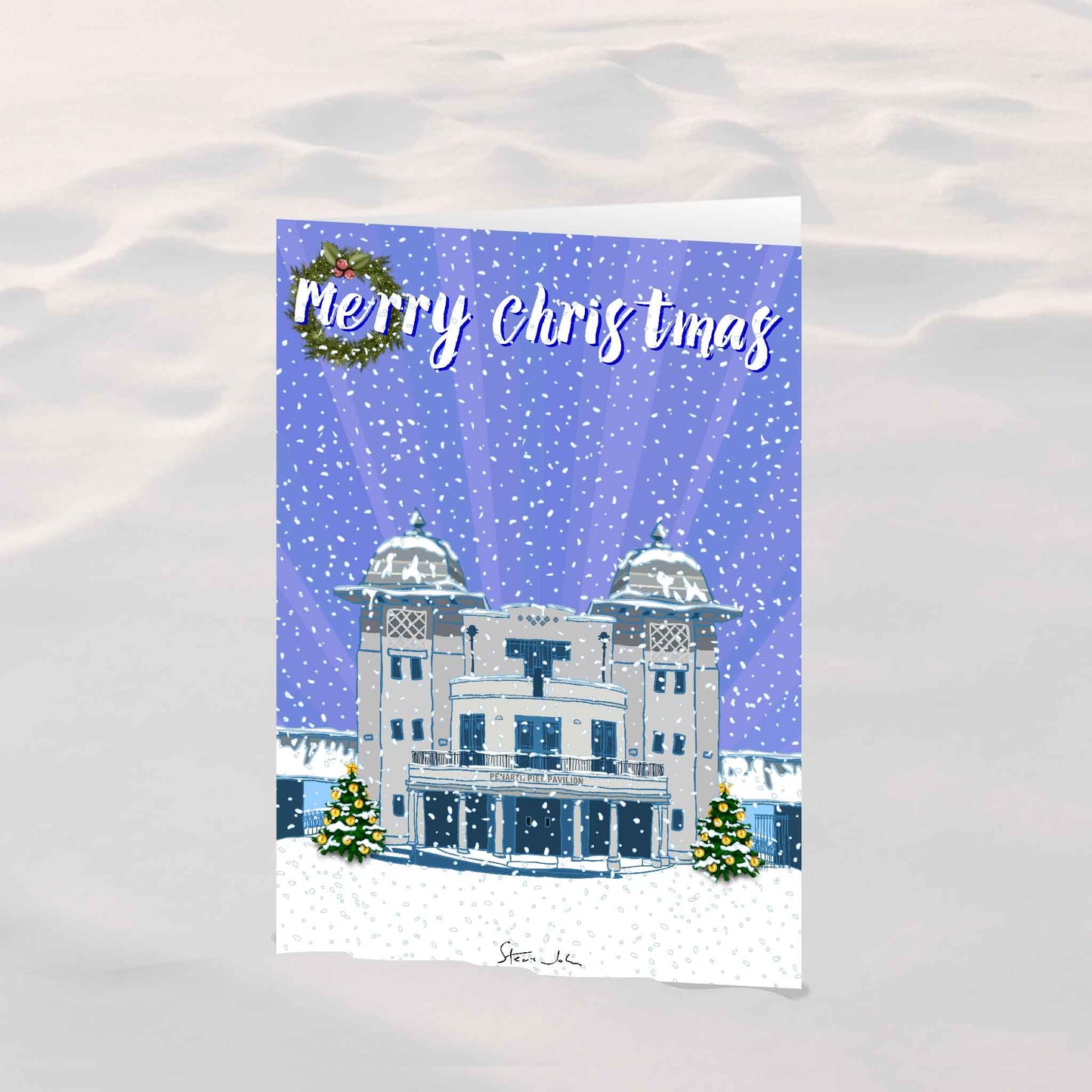 Pavilion Front Christmas card 1 Card