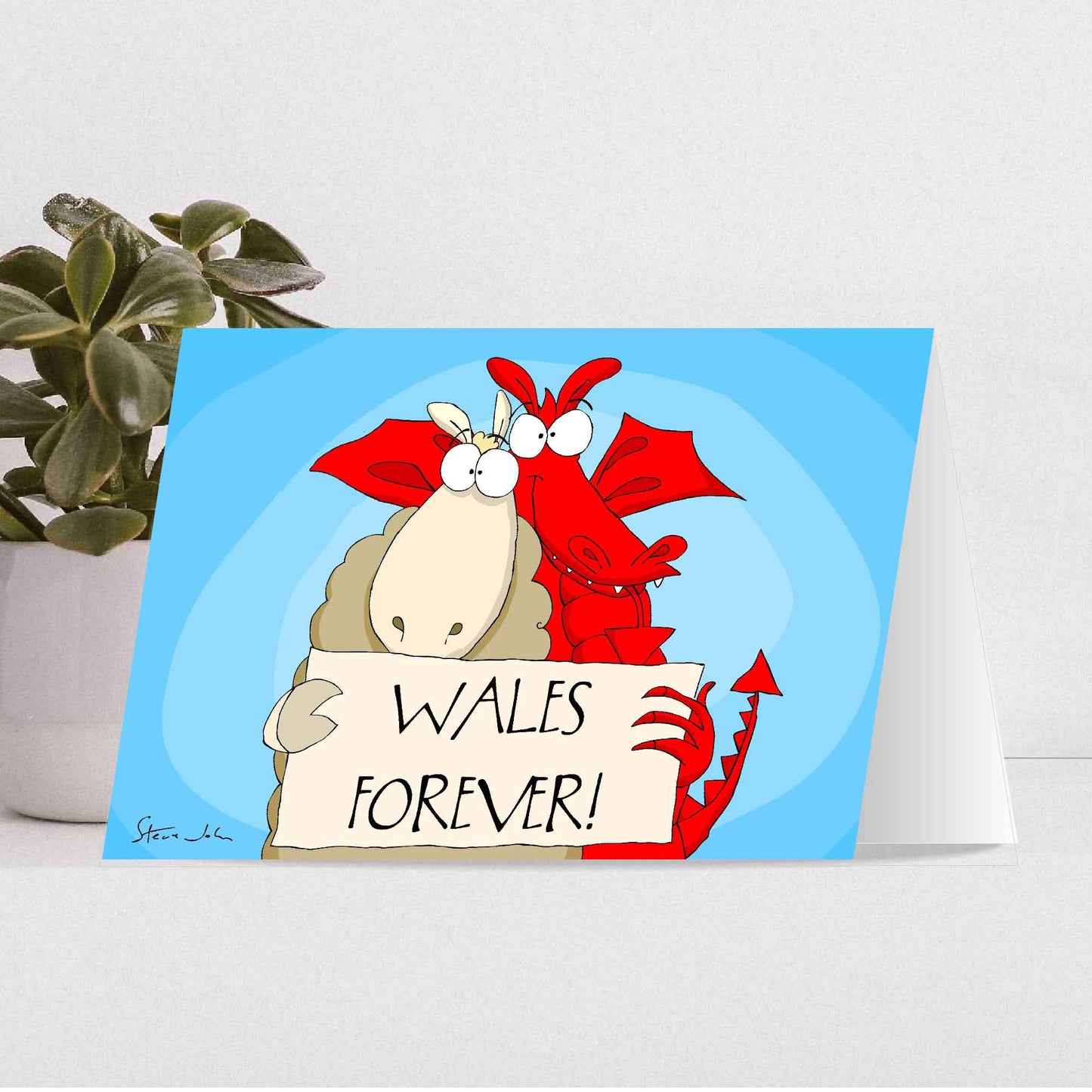 Wales Forever! card